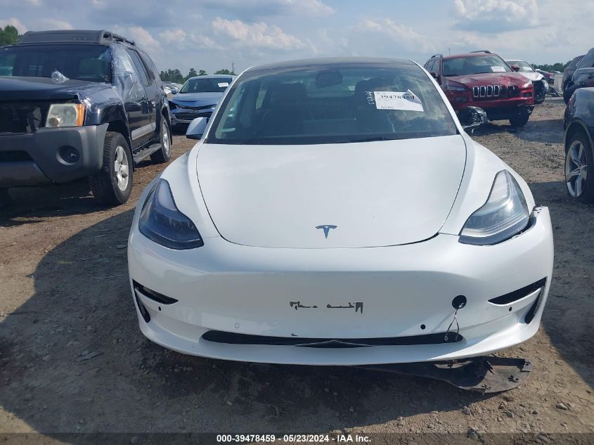 2022 Tesla Model 3 Long Range Dual Motor All-Wheel Drive VIN: 5YJ3E1EB3NF190965 Lot: 39478459