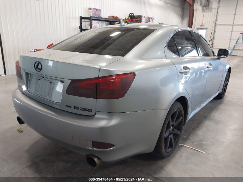 2007 Lexus Is 250 VIN: JTHCK262372013463 Lot: 39478464