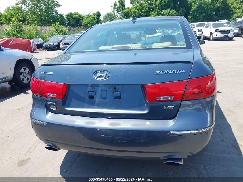 2009 Hyundai Sonata Limited V6 VIN: 5NPEU46F69H437921 Lot: 39478465