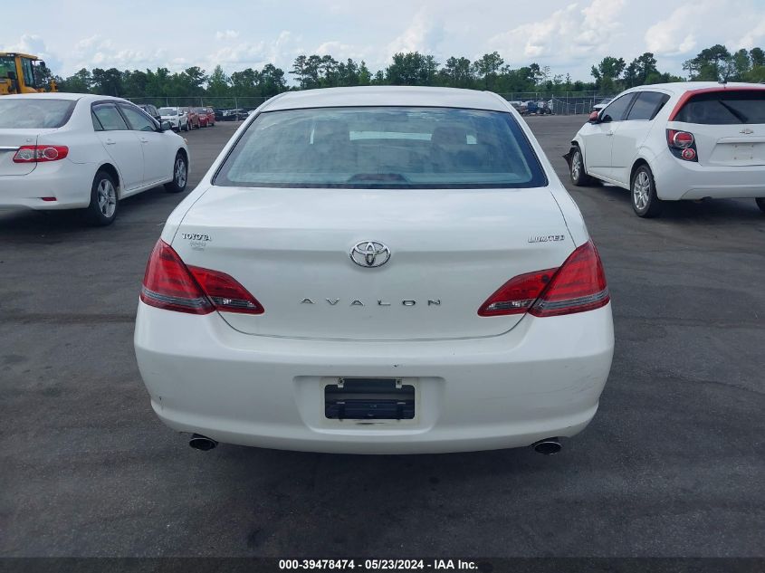 2008 Toyota Avalon Limited VIN: 4T1BK36B08U263120 Lot: 39478474