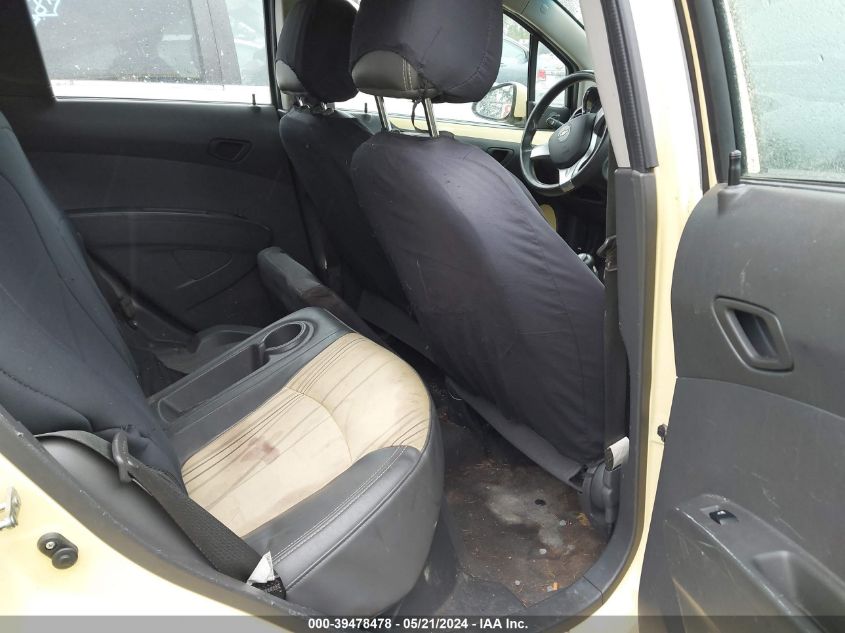 2013 Chevrolet Spark Ls Manual VIN: KL8CA6S99DC543837 Lot: 39478478