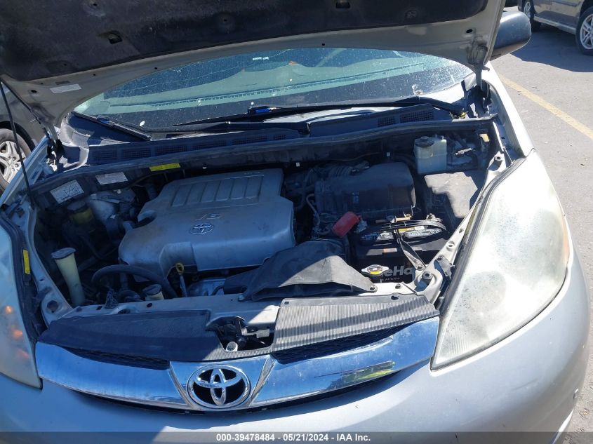 2008 Toyota Sienna Limited VIN: 5TDBK22C28S014433 Lot: 39478484