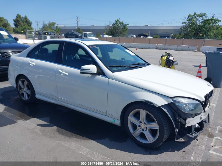 2011 Mercedes-Benz C 300 300 VIN: WDDGF5EB8BA474902 Lot: 39478486