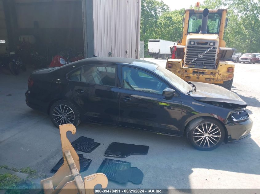 2016 Volkswagen Jetta 1.8T Sport VIN: 3VWD17AJ3GM416854 Lot: 39478491