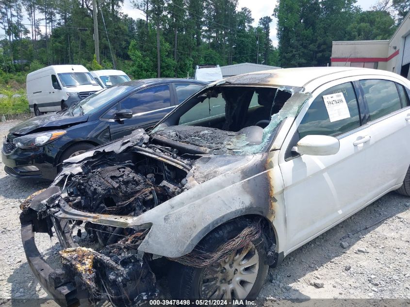 2012 Chrysler 200 Lx VIN: 1C3CCBAB8CN145587 Lot: 39478498