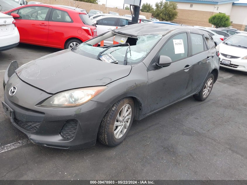 2013 MAZDA MAZDA3 I TOURING - JM1BL1LP7D1737081