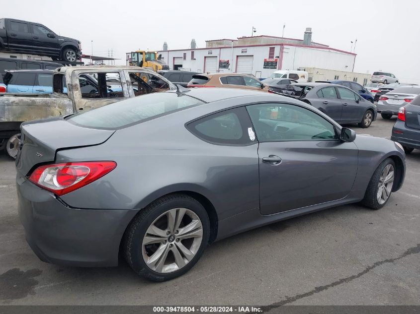 2011 Hyundai Genesis 2.0T VIN: KMHHT6KD8BU060404 Lot: 39478504