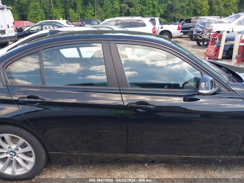 2018 BMW 320I VIN: WBA8A9C59JAH12952 Lot: 39478508