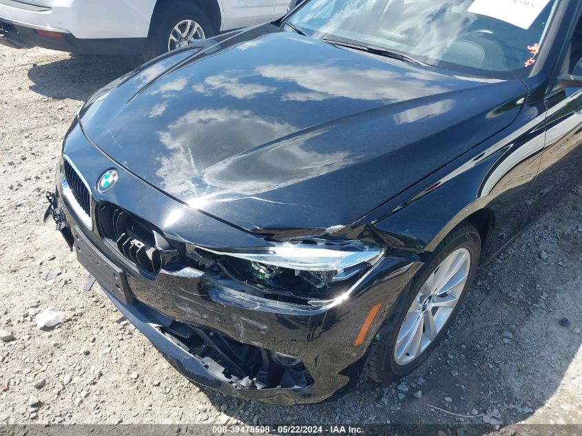 2018 BMW 320I VIN: WBA8A9C59JAH12952 Lot: 39478508