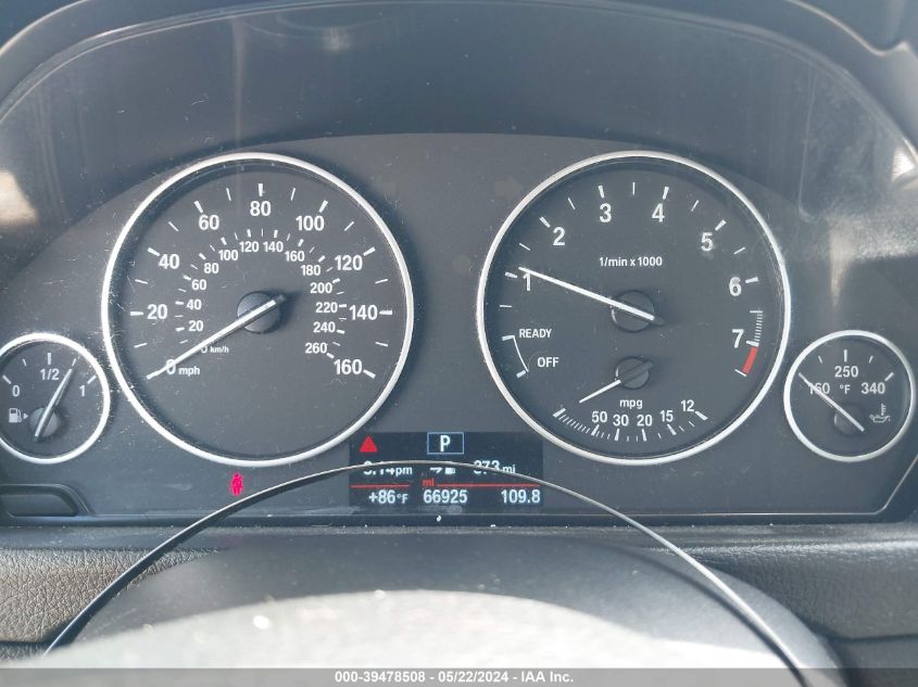 2018 BMW 320I VIN: WBA8A9C59JAH12952 Lot: 39478508