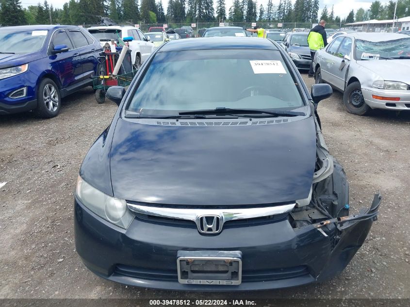2008 Honda Civic Lx VIN: 1HGFA16508L074255 Lot: 39478512