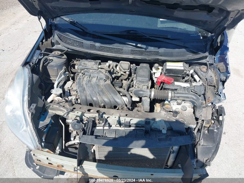 2014 Nissan Versa 1.6 S+ VIN: 3N1CN7AP6EL868603 Lot: 39478525