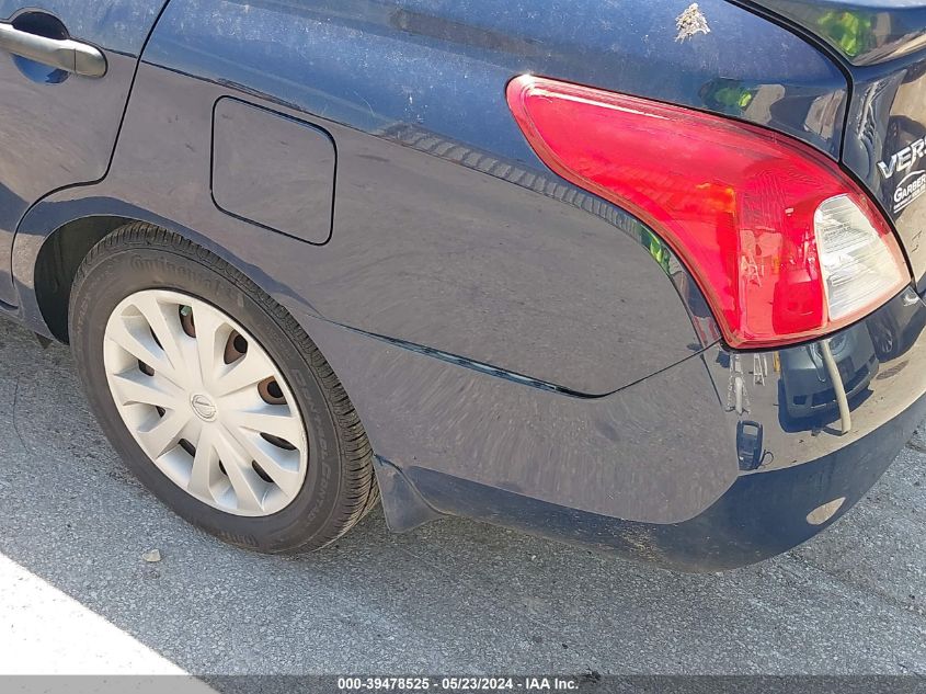 2014 Nissan Versa 1.6 S+ VIN: 3N1CN7AP6EL868603 Lot: 39478525