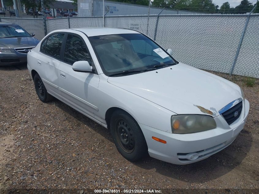 2006 Hyundai Elantra Gls/Limited VIN: KMHDN46D96U320368 Lot: 39478531