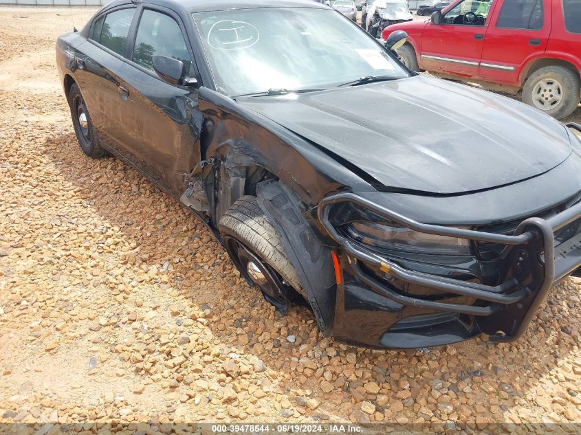 2017 Dodge Charger Police Awd VIN: 2C3CDXKTXHH533745 Lot: 39478544