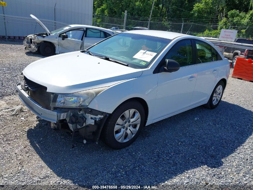 2012 Chevrolet Cruze Ls VIN: 1G1PC5SHXC7279922 Lot: 39478558