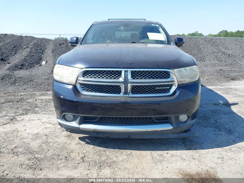 2011 Dodge Durango Crew VIN: 1D4SE4GTXBC595722 Lot: 39478562