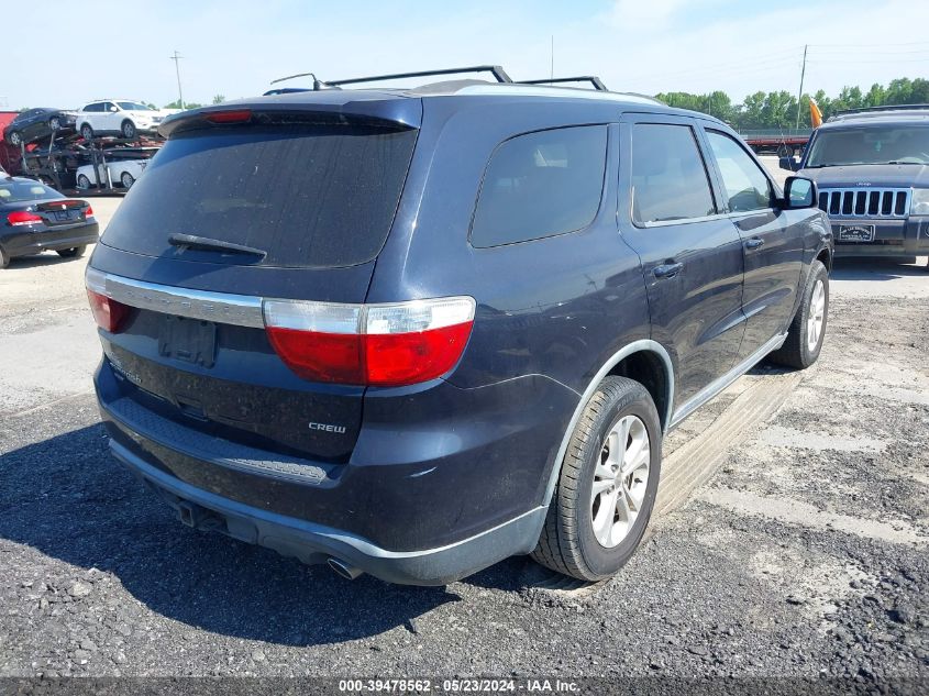 2011 Dodge Durango Crew VIN: 1D4SE4GTXBC595722 Lot: 39478562