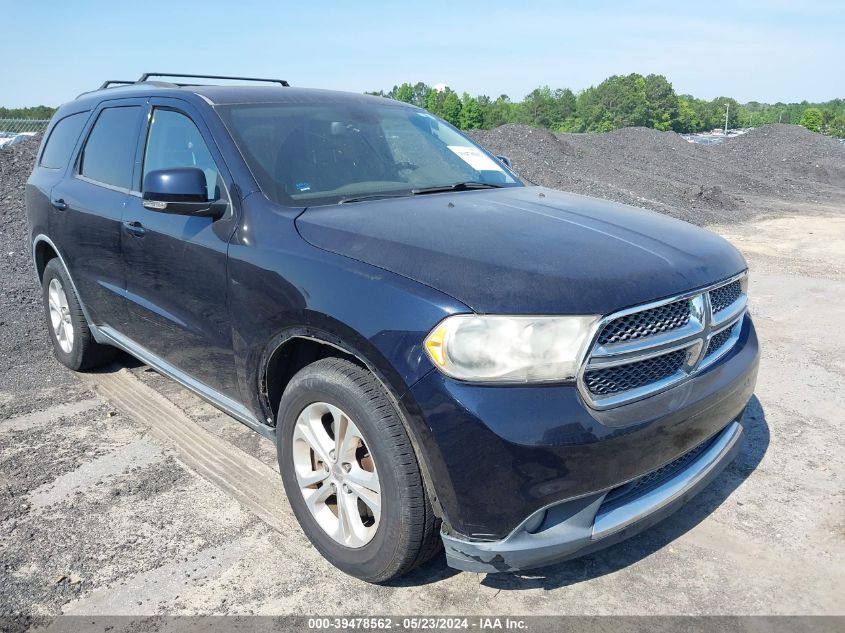 2011 Dodge Durango Crew VIN: 1D4SE4GTXBC595722 Lot: 39478562