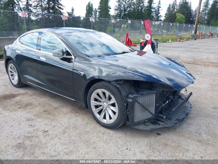 2018 Tesla Model S 100D/75D/P100D VIN: 5YJSA1E22JF293800 Lot: 39478567