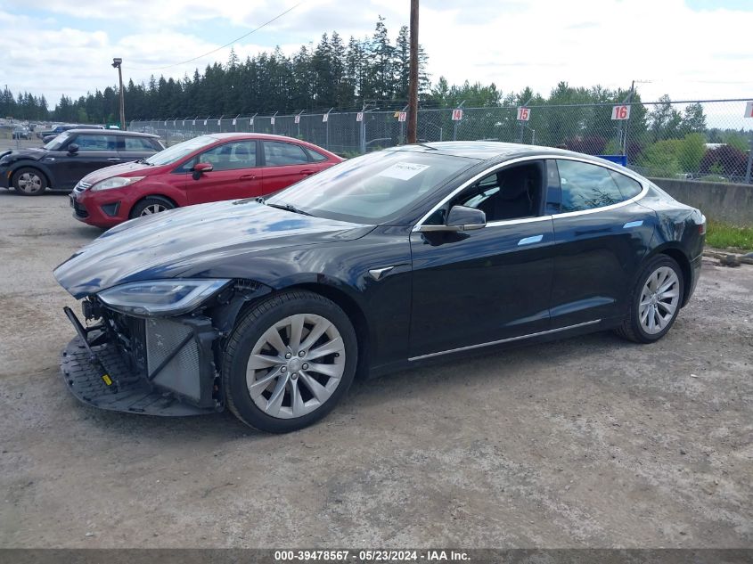 2018 Tesla Model S 100D/75D/P100D VIN: 5YJSA1E22JF293800 Lot: 39478567