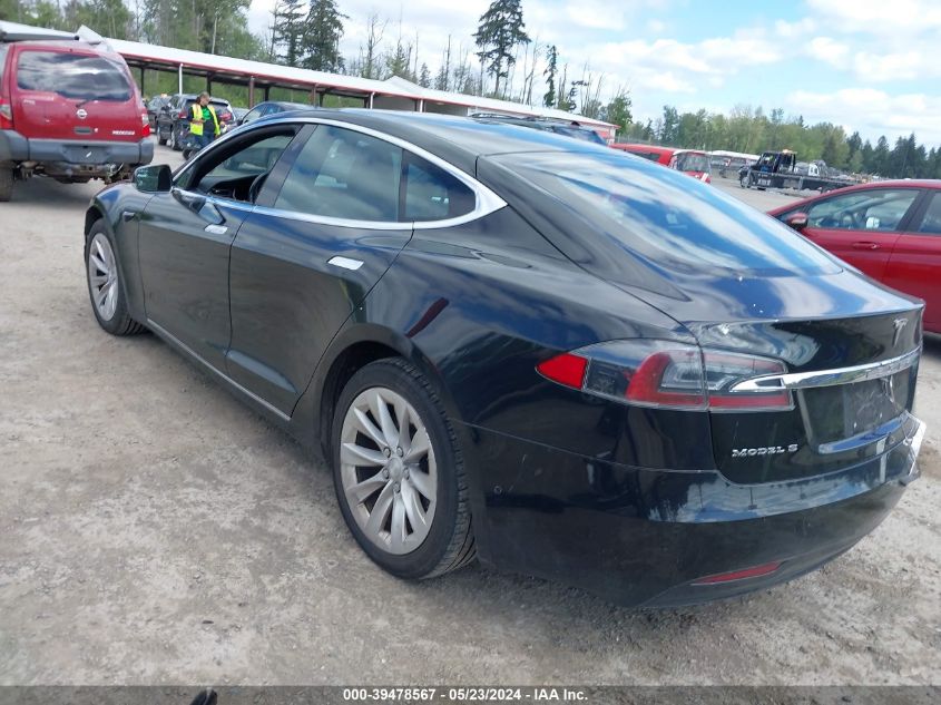 2018 Tesla Model S 100D/75D/P100D VIN: 5YJSA1E22JF293800 Lot: 39478567