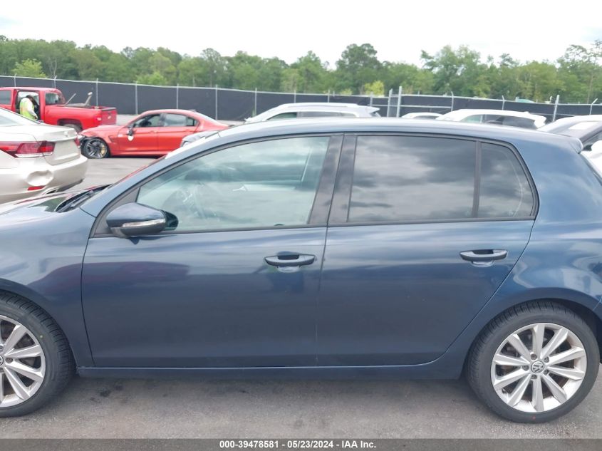 2014 Volkswagen Golf 2.0L Tdi VIN: WVWDM7AJ9EW003585 Lot: 39478581