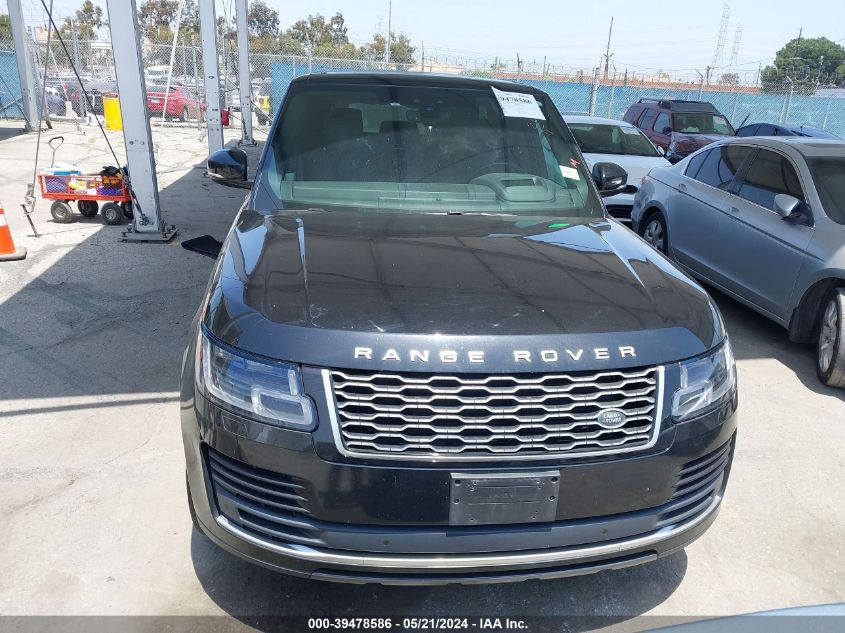 2020 Land Rover Range Rover P525 Hse VIN: SALGS2SE2LA573437 Lot: 39478586