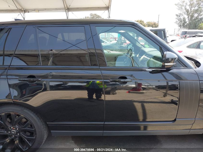 2020 Land Rover Range Rover P525 Hse VIN: SALGS2SE2LA573437 Lot: 39478586