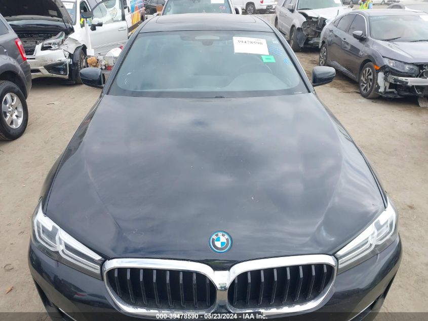 2022 BMW 530E VIN: WBA13AG08NCJ19540 Lot: 39478590