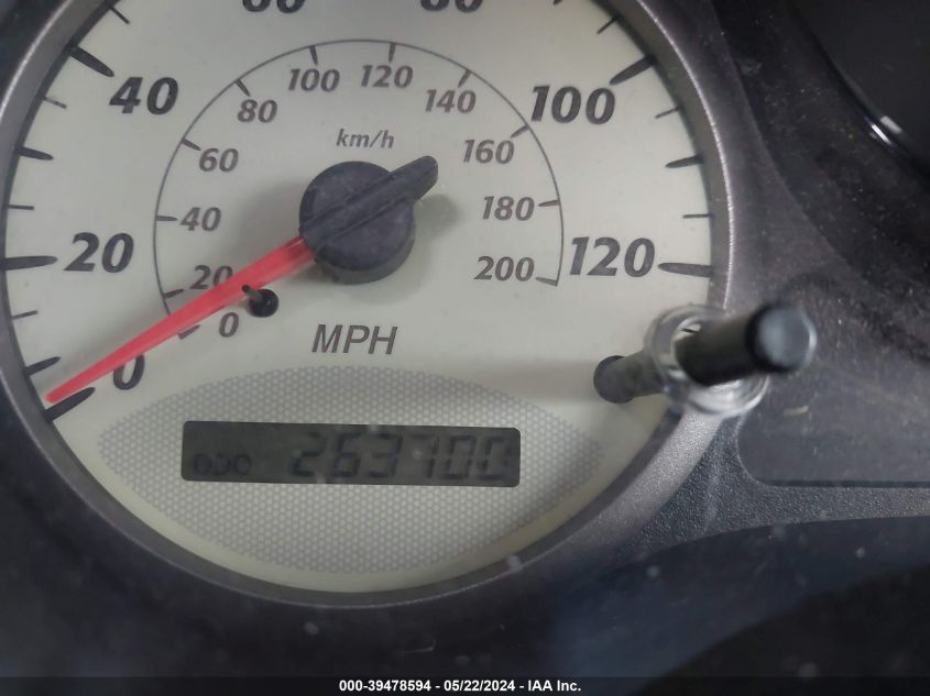 2001 Toyota Rav4 VIN: JTEHH20VX10111400 Lot: 39478594