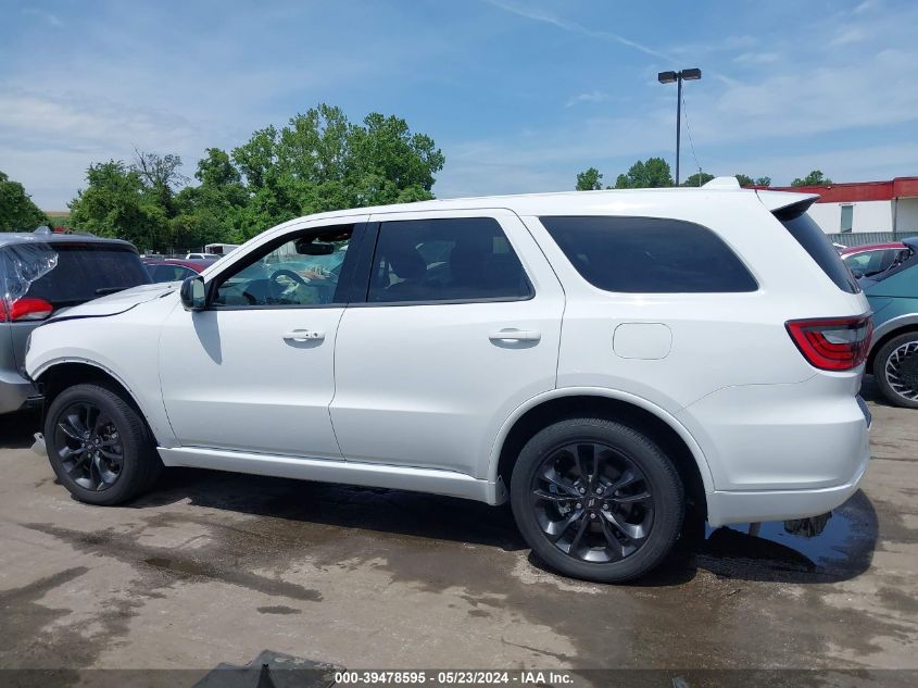 2022 Dodge Durango Sxt Awd VIN: 1C4RDJAG0NC104796 Lot: 39478595