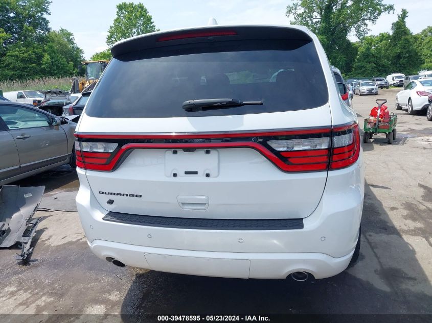 2022 Dodge Durango Sxt Awd VIN: 1C4RDJAG0NC104796 Lot: 39478595