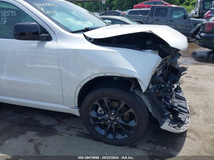 2022 Dodge Durango Sxt Awd VIN: 1C4RDJAG0NC104796 Lot: 39478595