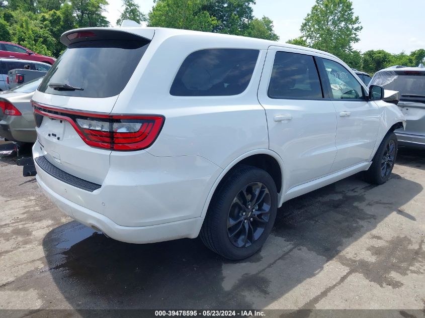 2022 Dodge Durango Sxt Awd VIN: 1C4RDJAG0NC104796 Lot: 39478595