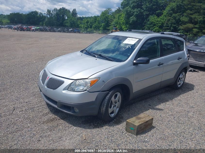 2006 Pontiac Vibe VIN: 5Y2SL658X6Z413548 Lot: 39478597