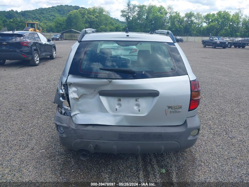 2006 Pontiac Vibe VIN: 5Y2SL658X6Z413548 Lot: 39478597