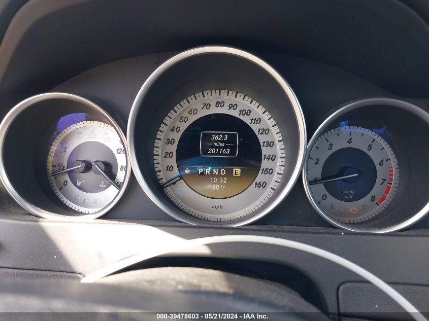 2012 Mercedes-Benz C 250 Luxury/Sport VIN: WDDGF4HB6CR216774 Lot: 39478603