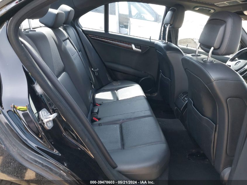 2012 Mercedes-Benz C 250 Luxury/Sport VIN: WDDGF4HB6CR216774 Lot: 39478603