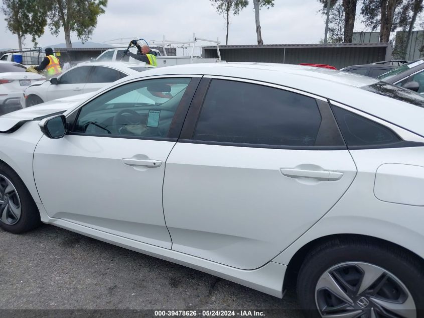 2020 Honda Civic Lx VIN: 2HGFC2F61LH560460 Lot: 39478626