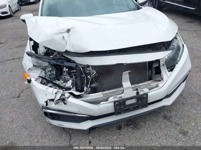 2020 Honda Civic Lx VIN: 2HGFC2F61LH560460 Lot: 39478626