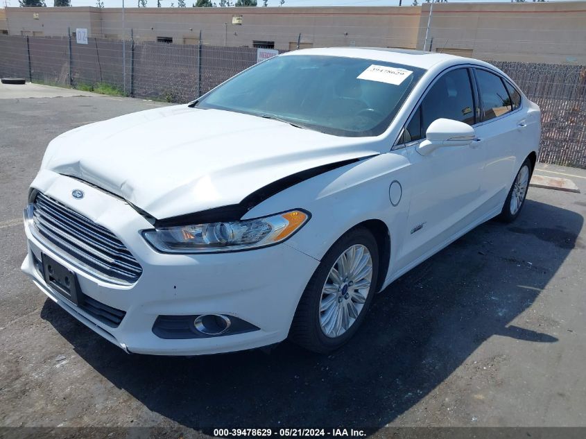 2016 Ford Fusion Energi Se Luxury VIN: 3FA6P0PUXGR122962 Lot: 39478629