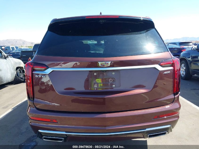 2022 Cadillac Xt6 Fwd Premium Luxury VIN: 1GYKPCRS0NZ132361 Lot: 39478630