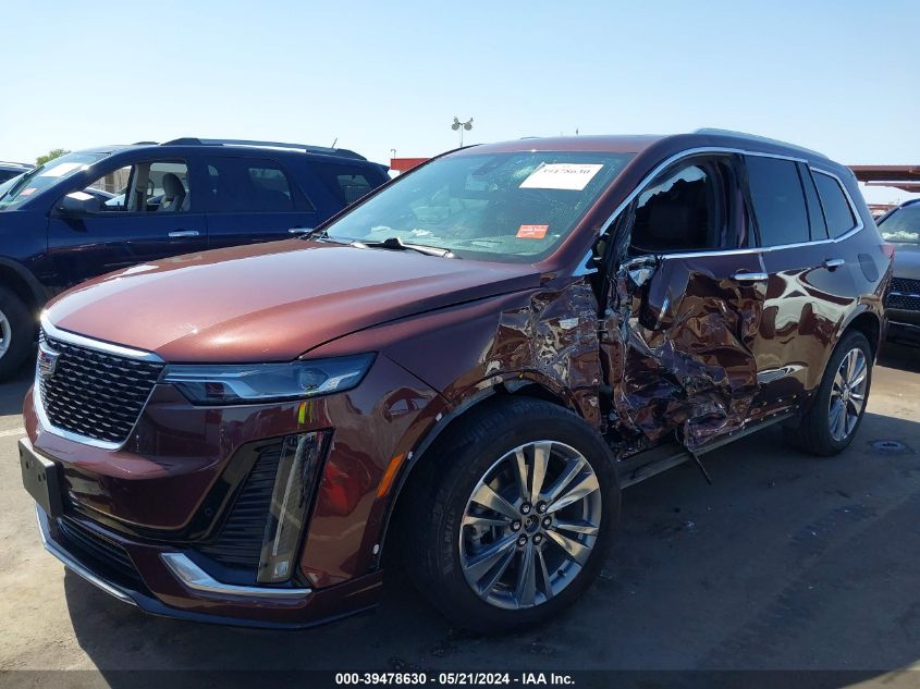 2022 Cadillac Xt6 Fwd Premium Luxury VIN: 1GYKPCRS0NZ132361 Lot: 39478630