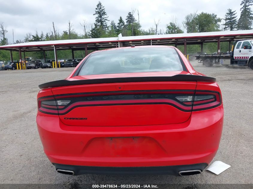 2021 Dodge Charger Sxt Rwd VIN: 2C3CDXBG0MH678418 Lot: 39478634