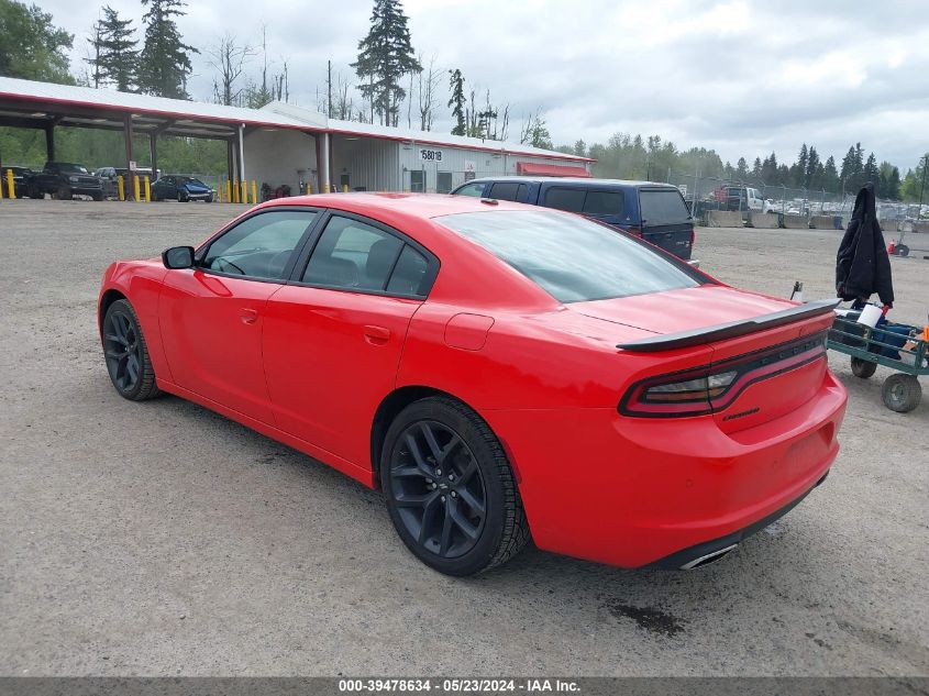 2021 Dodge Charger Sxt Rwd VIN: 2C3CDXBG0MH678418 Lot: 39478634