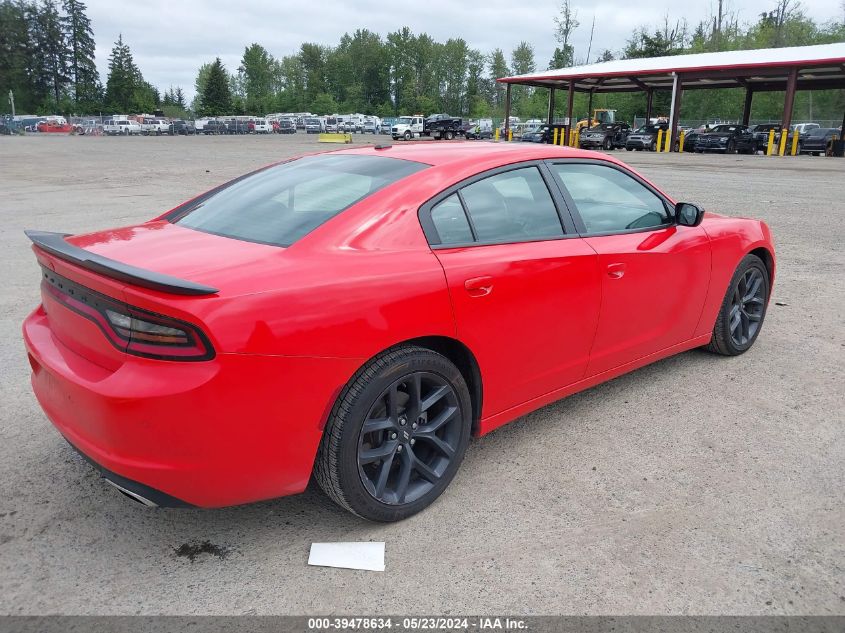 2021 Dodge Charger Sxt Rwd VIN: 2C3CDXBG0MH678418 Lot: 39478634