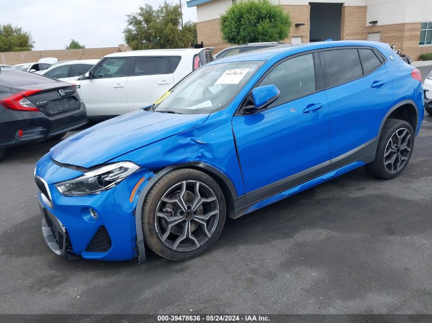 2020 BMW X2 Sdrive28I VIN: WBXYH9C01L5P39691 Lot: 39478636