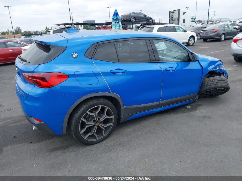 2020 BMW X2 Sdrive28I VIN: WBXYH9C01L5P39691 Lot: 39478636