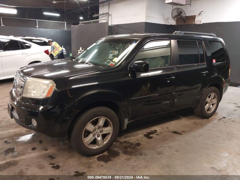 2009 Honda Pilot Ex-L VIN: 5FNYF38659B010761 Lot: 39478639